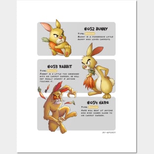 Rabbit Evolutions Posters and Art